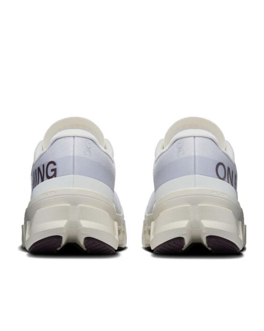 On Shoes White Cloudmonster 1 Running Shoes
