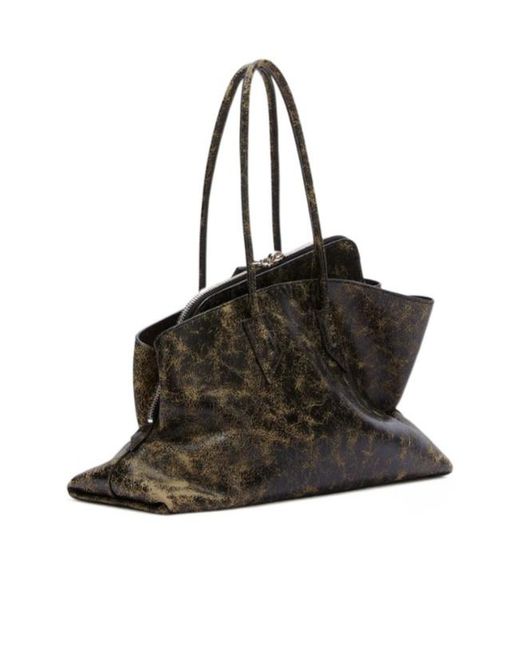 The Attico Brown The La Passeggiata Medium Bag