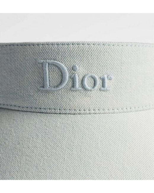 Dior White Iviera D-Smash Visor