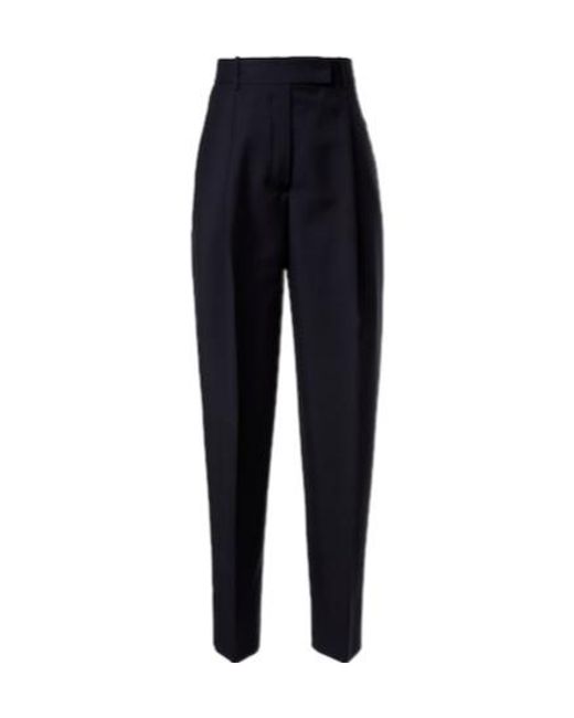 Rohe Blue Daria Wool And Cashmere Pants