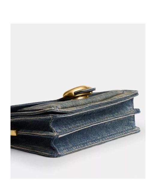 COACH Blue Tabby 26 Shoulder Bag