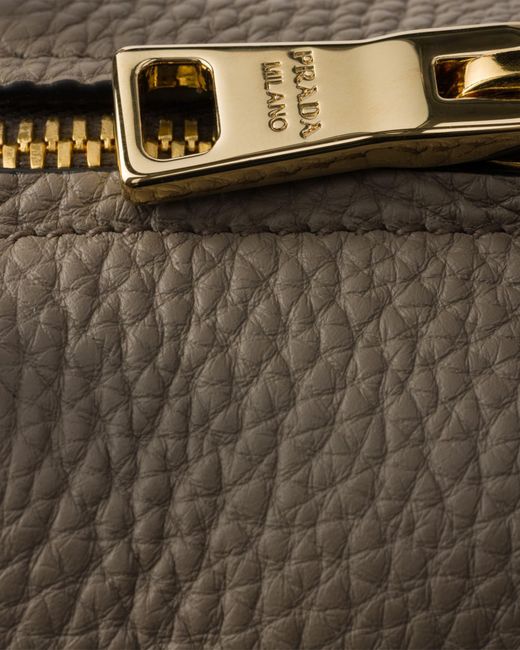 Prada Natural Liaison Mini Leather Handbag