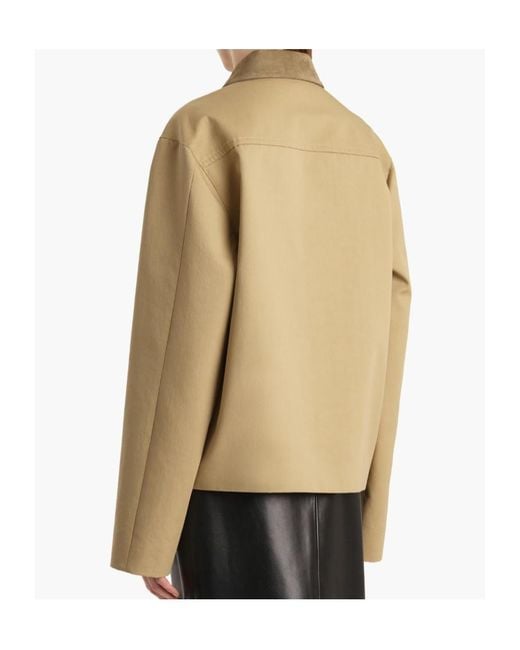 Khaite Natural Collared Casual Jacket