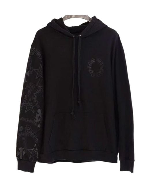 Chrome Hearts Black Long-Sleeved Sweatshirt for men