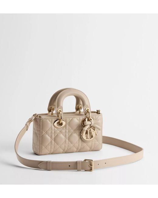 Dior Natural Mini Lady D-Joy Bag