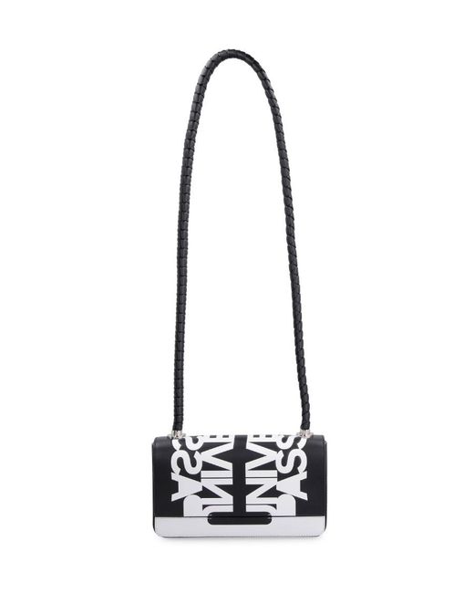 Burberry Black Woven Strap Messenger Bag for men