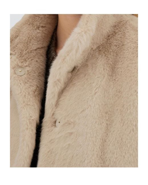 Herno Natural Faux-Fur Sleeveless Vest