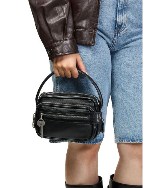 Acne Black Camero Crossbody Bag