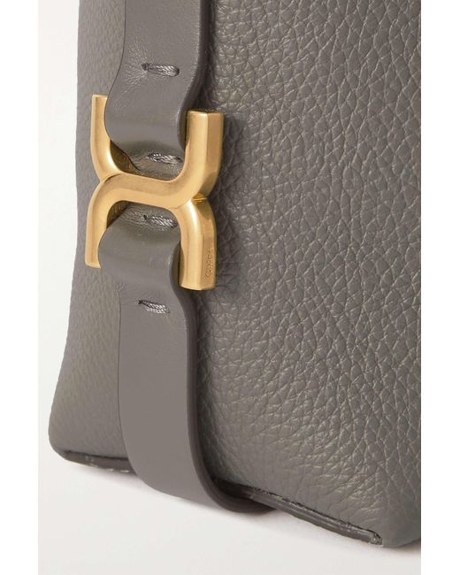 Chloé Gray Chloé Marcie Micro Bucket Bag