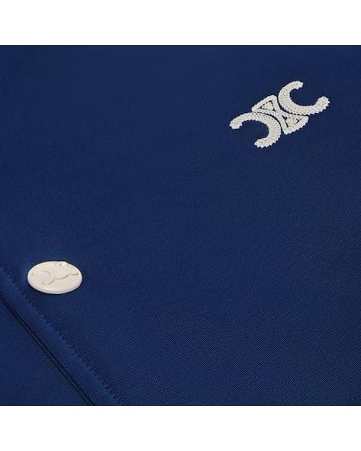 Céline Blue Teddy Jacket for men