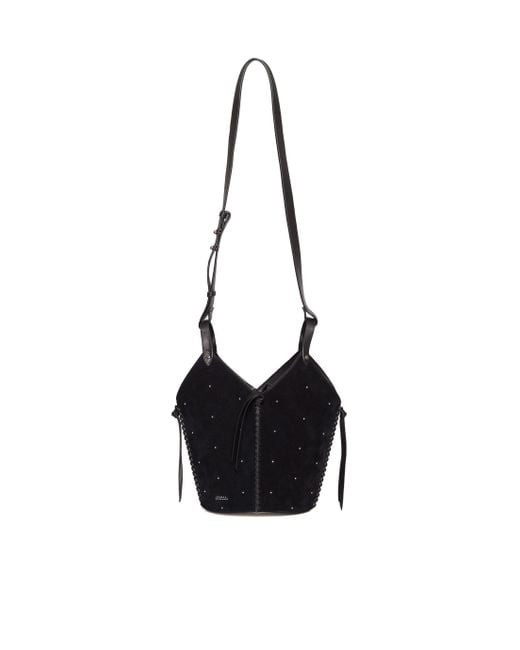 Isabel Marant Black Tampa Mini Shoulder Bag