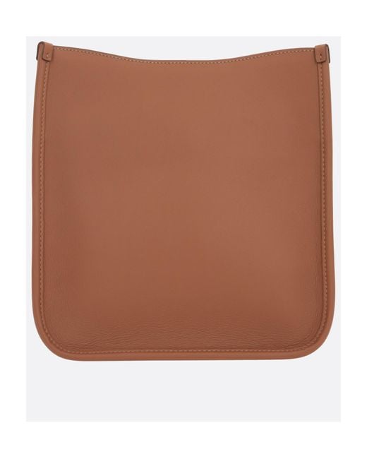 Prada Brown Triangle-Logo Crossbody Bag
