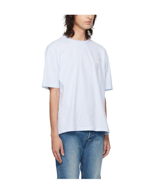 A.P.C. White Ava Cotton T-Shirt for men