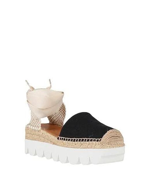Marni Natural Multicolored Canvas Platform Espadrilles