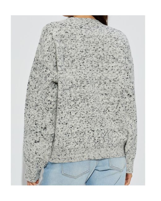Anine Bing Gray Sydney Sweater