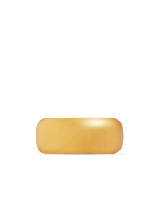 Balenciaga Metallic Double Brass Ring