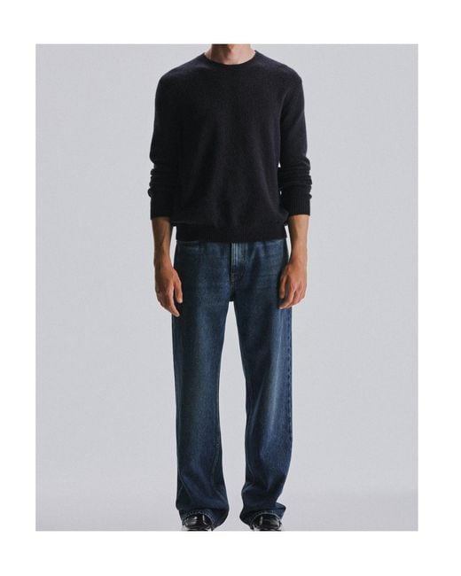 The Row Blue Long Sleeved Jumper for men