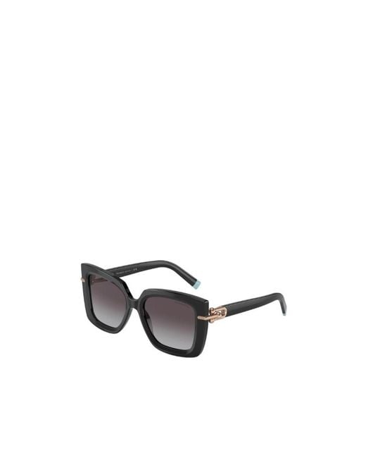 Tiffany & Co White Square Frame Sunglasses