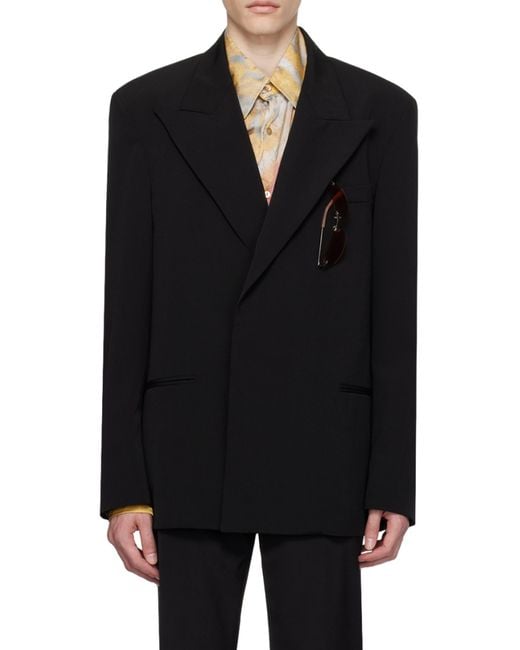 Acne Black Fn-Mn-Suit000343 for men