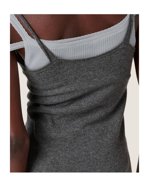 Miu Miu Black Cashmere Tank Dress