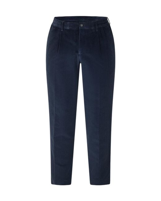 Barbour Blue Wallington Trousers for men