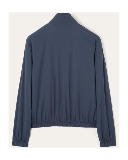 Loro Piana Blue Bomber Jacket for men