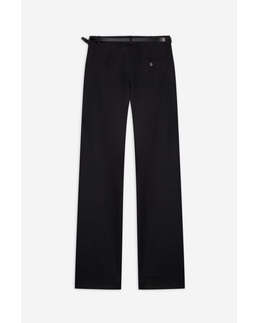 Coperni Black Suspended Tailored Pants