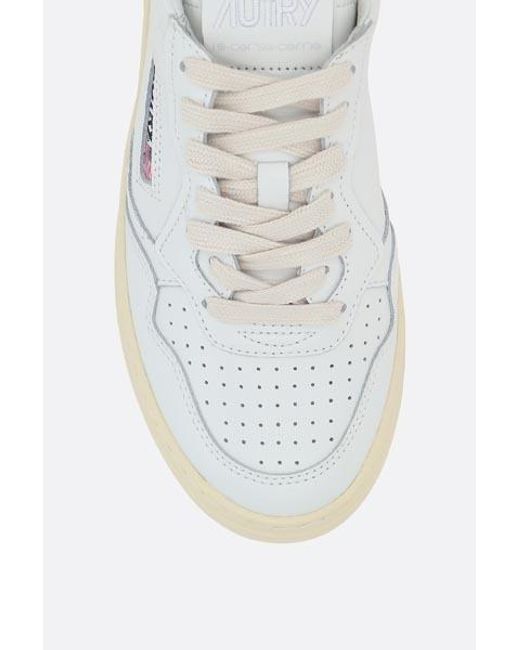 Autry White Tie Low-Top Sneakers for men