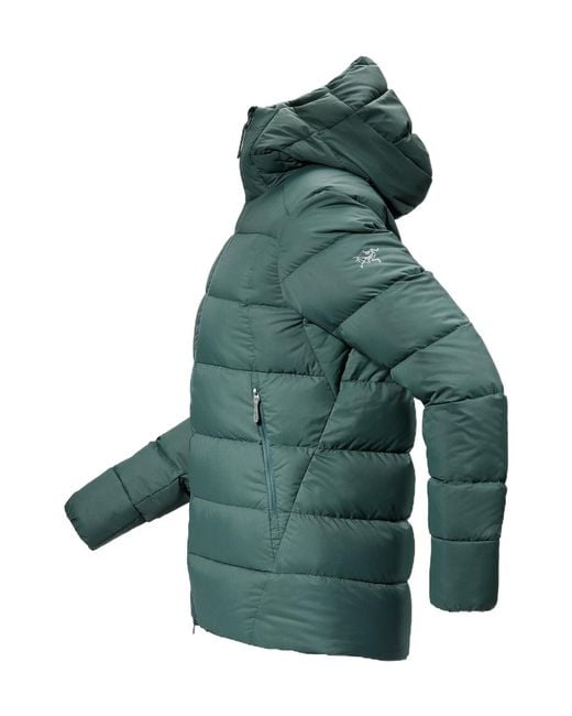 Arc'teryx Green Thorium Hooded Down Jacket