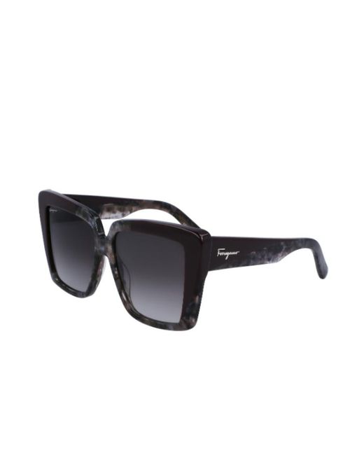 Ferragamo Multicolor Ferragamo Eyewear Square-Frame Sunglasses