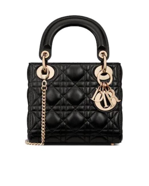 Dior Black Mini Lady Bag
