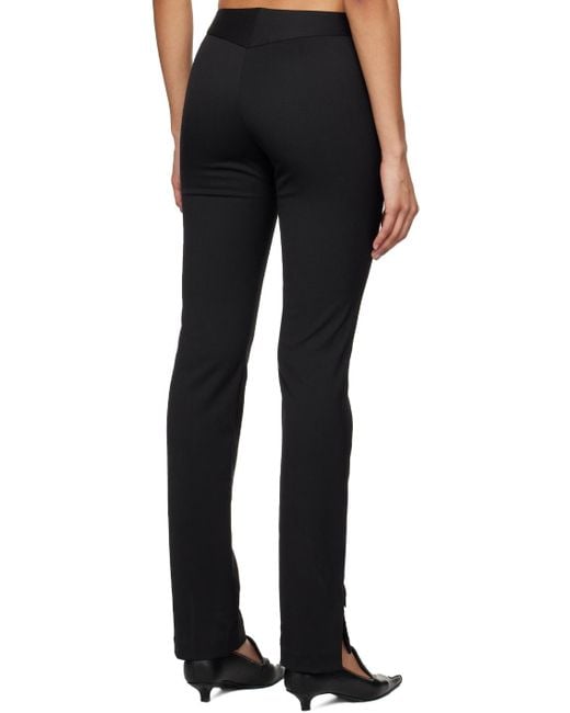 Filippa K Blue Slim Zip Trousers