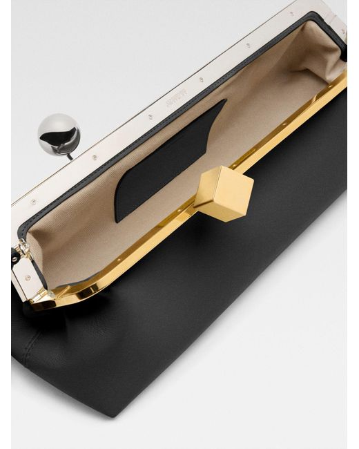 Jacquemus Black The Salon Clutch Bag