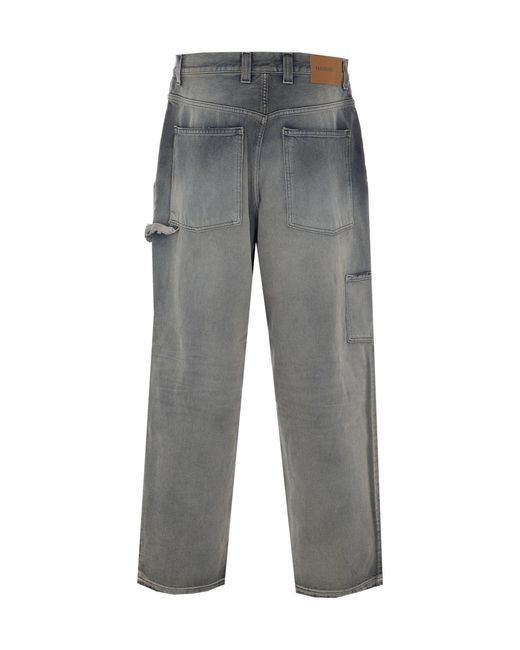 Haikure Gray Sibilla Loose Jeans for men