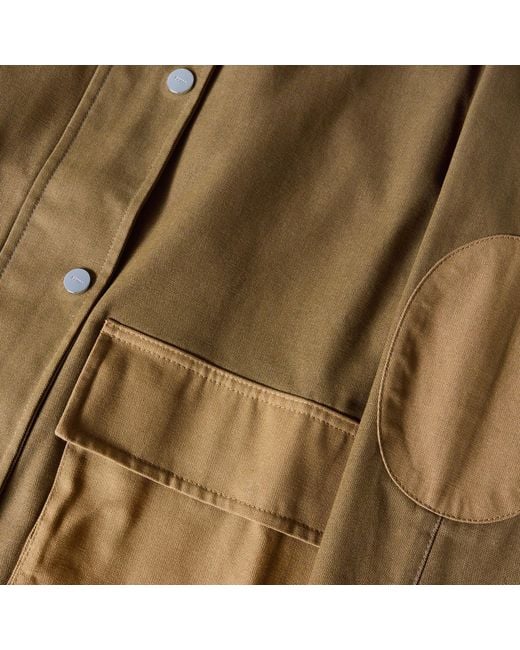 Ganni Green Canvas Barn Jacket