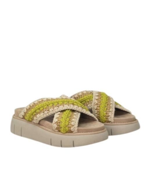 Mou Multicolor Bounce Platform Sandals