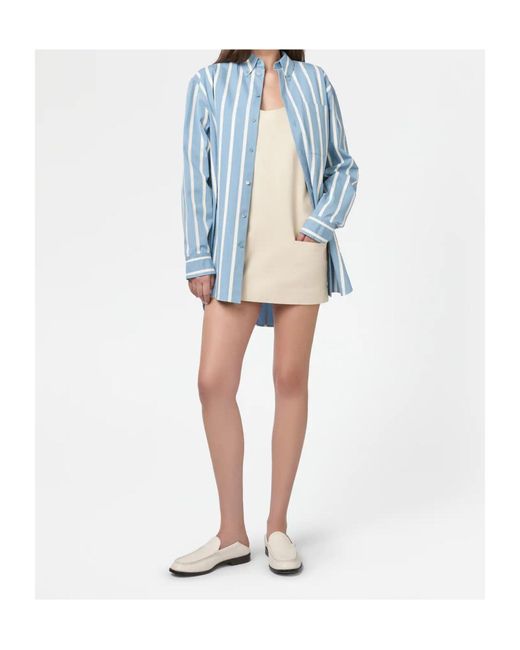 Tod's Blue Long-Sleeved Shirt