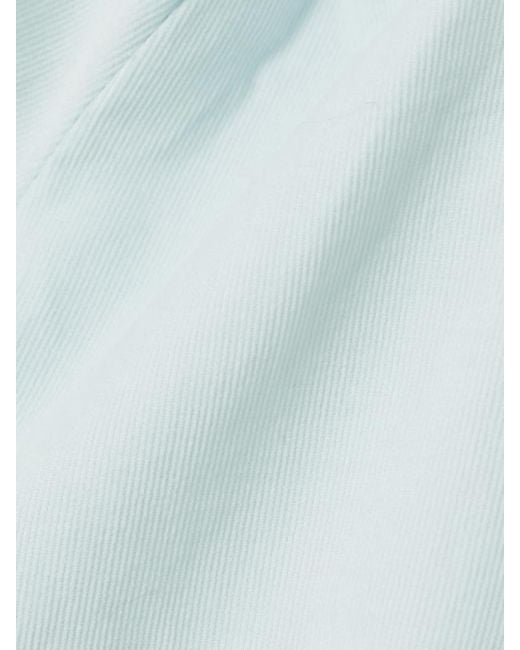 FRAME Blue Cotton-Corduroy Blouse