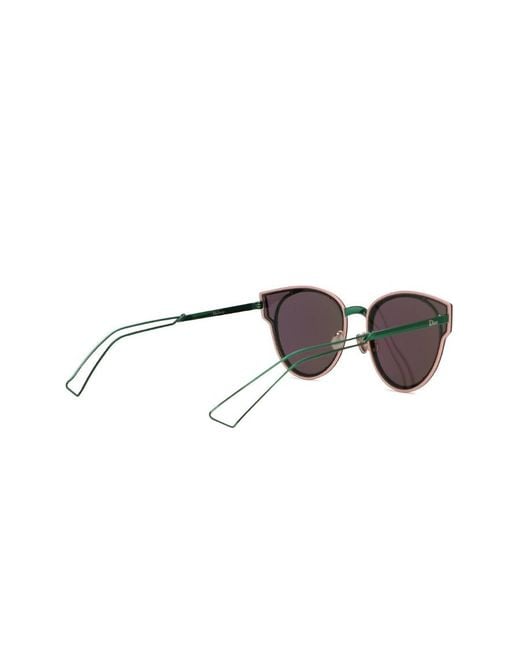 Dior Green Sculpt' Sunglasses
