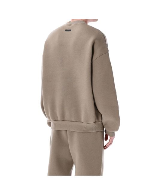 Fear Of God Gray Crew Neck Sweatshirt for men