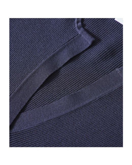 Max Mara Blue Minimalist Versatile T-Shirt