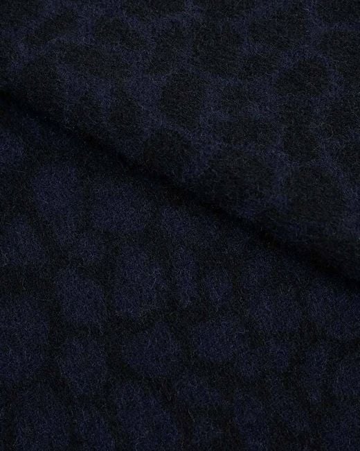 Lanvin Black Tassel Scarf for men