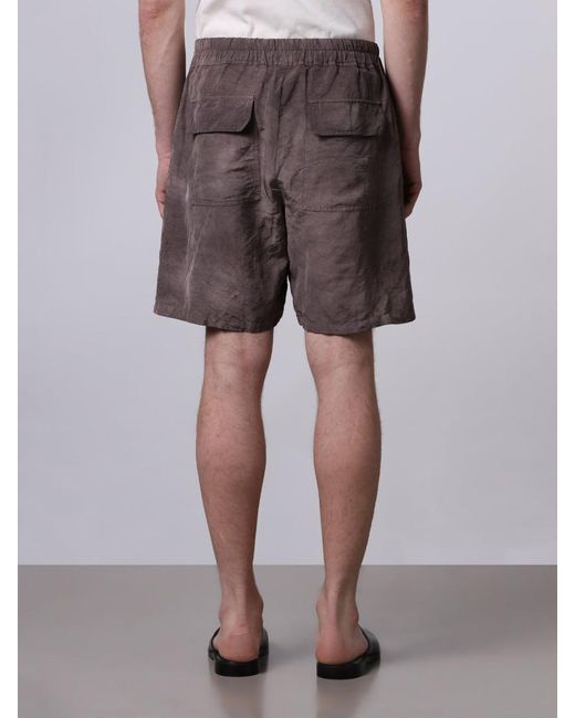 Roberto Collina Brown Drawstring Shorts for men