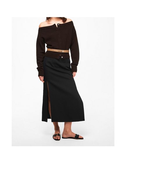 Tom Ford White Tf Grained Leather Belt
