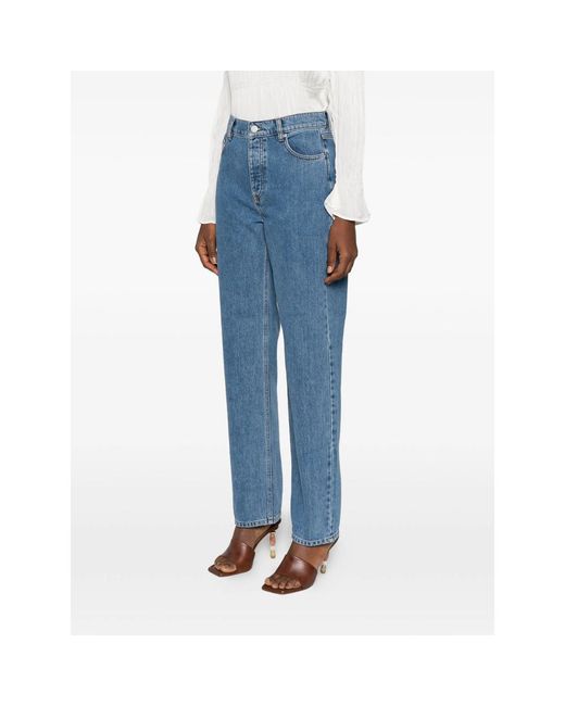 By Malene Birger Blue Five-Pocket Jeans