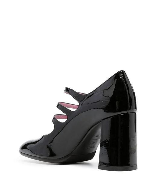 CAREL PARIS Black Keel Pumps