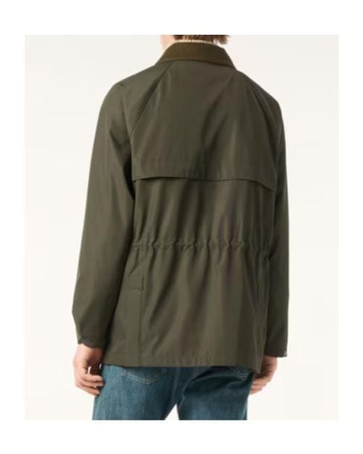Loro Piana Green Horsey Jacket for men