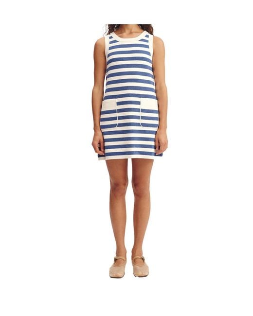 Posse Blue Striped Dress