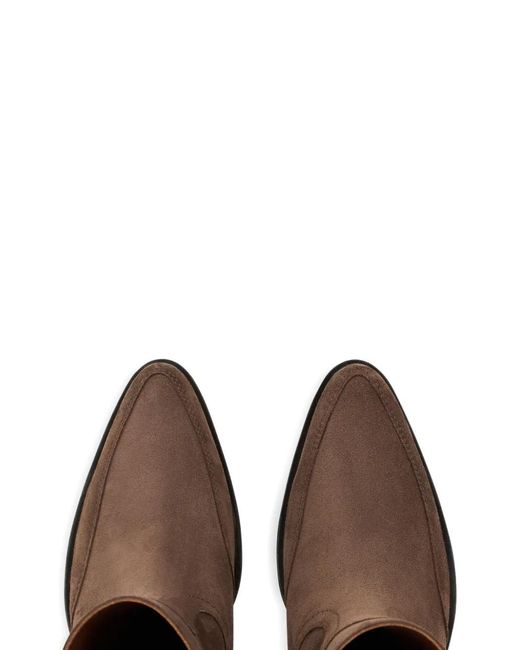 Etro Brown Pointed-Toe Boots