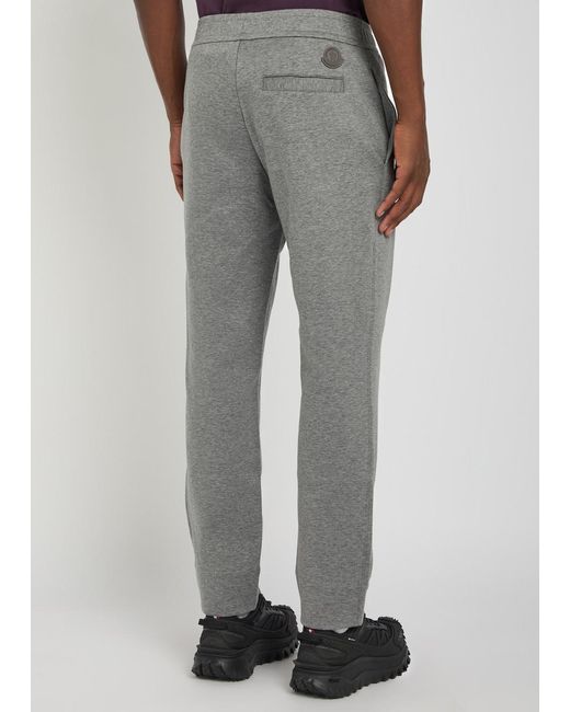 Moncler Gray Casual Sports Pants for men